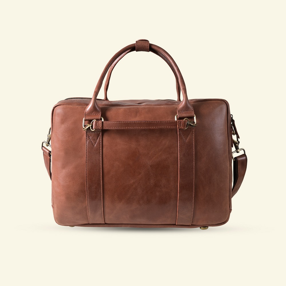 Commuter Leather Laptop Bag