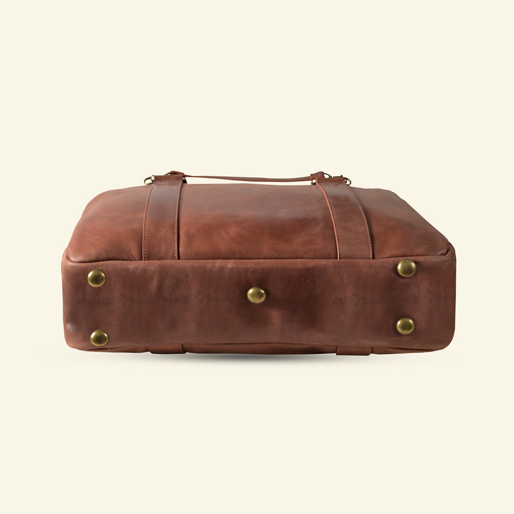 Commuter Leather Laptop Bag - Image 3