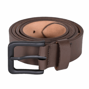 Chocolate Brown Leather Belt