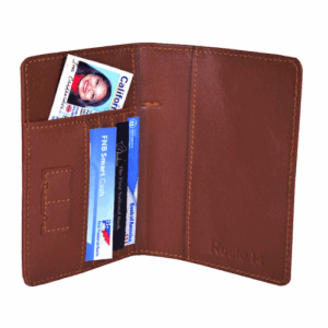 Brown Passport Holder