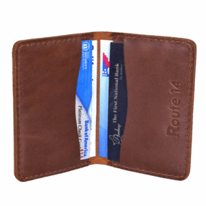 Brown Leather Card Holder