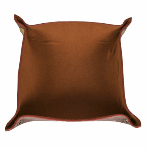 Brown Leather Valet Tray